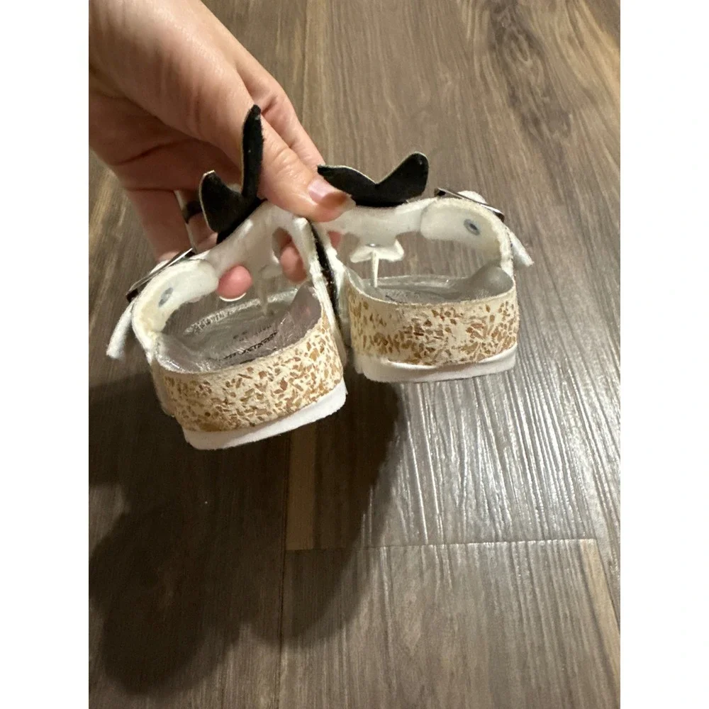 Master of Arts x Looney Tunes Sandals Kids 22/US 6 Silver Bugs Bunny Glitter